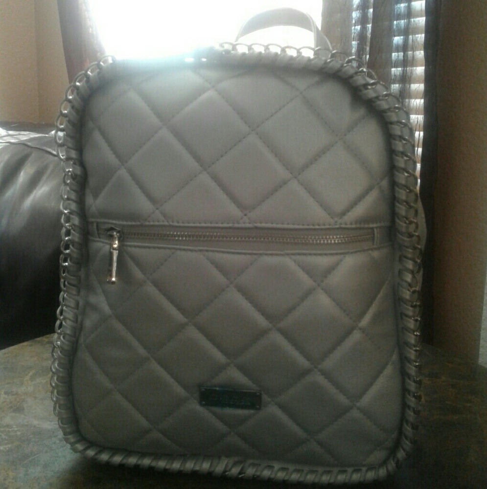 LAST ONE!! Dazzling, Bebe Silver Mini Backpack